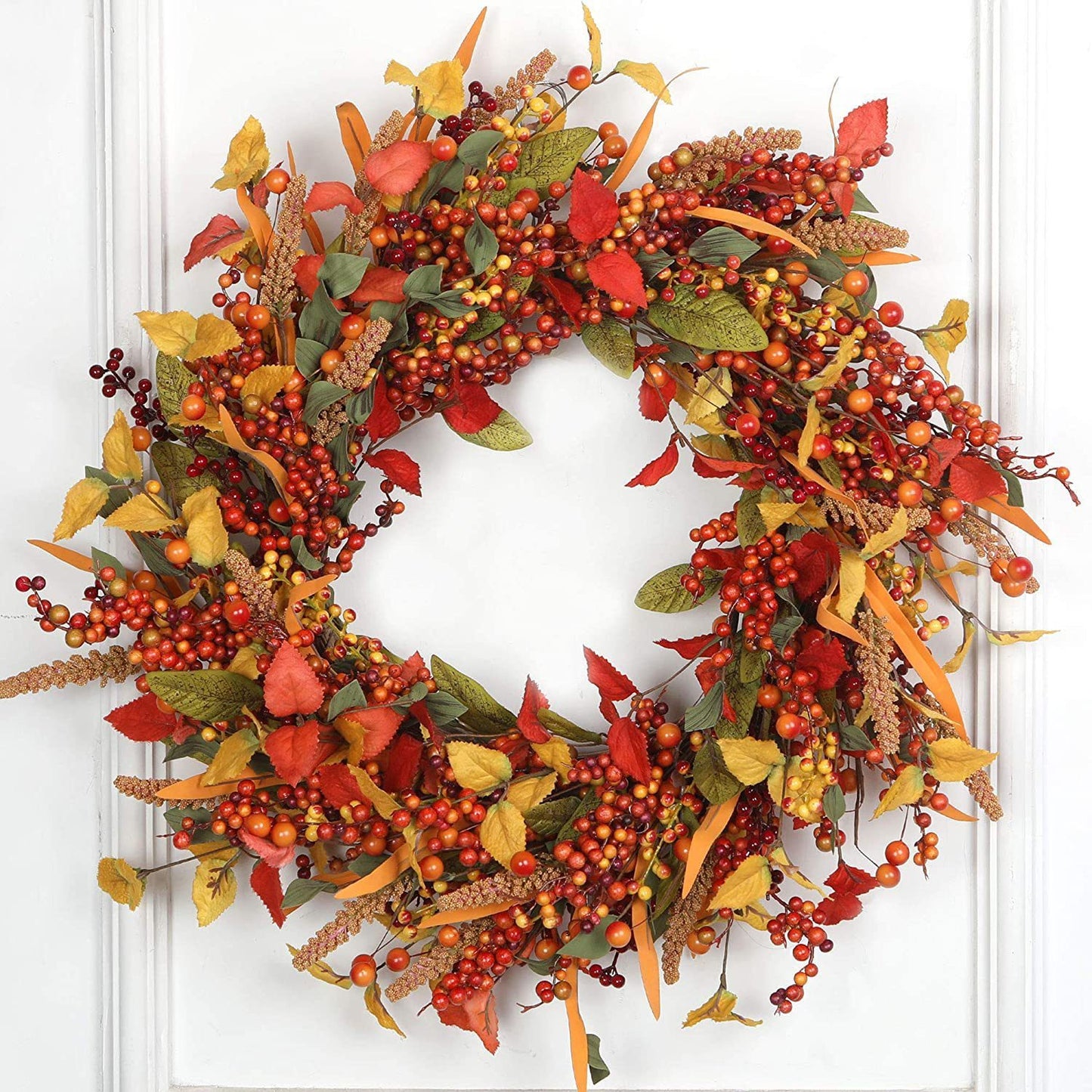 Autumn Vine Ring Garland Thanksgiving Decoration