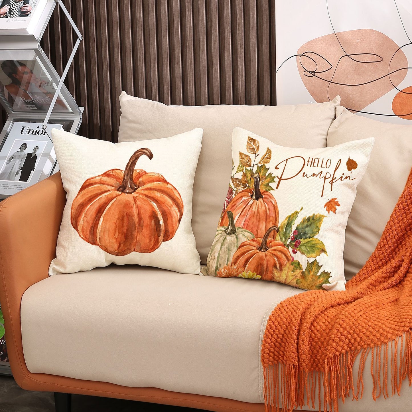 Thanksgiving Pillow Cover