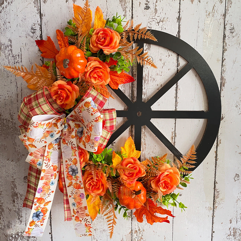 Thanksgiving Harvest Decoration Wreath