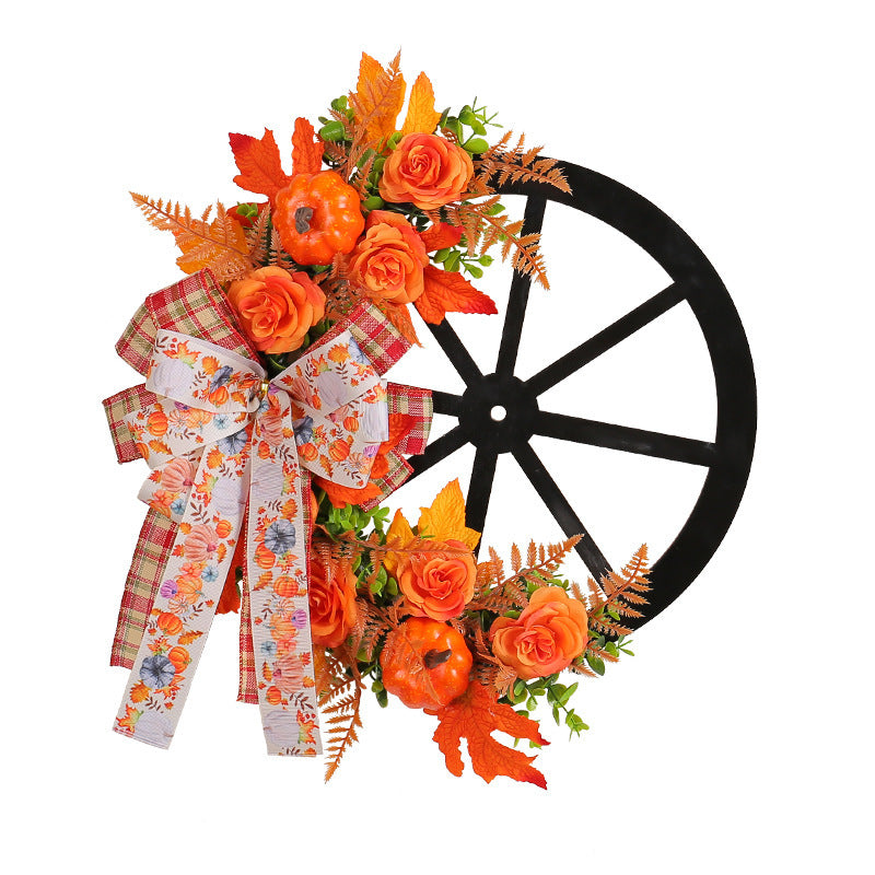 Thanksgiving Harvest Decoration Wreath