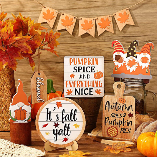 Thanksgiving Decoration Set Home