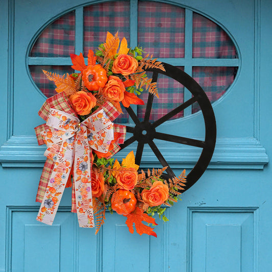 Thanksgiving Harvest Decoration Wreath