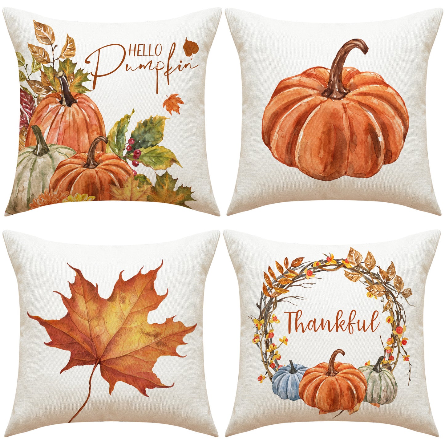 Thanksgiving Pillow Cover