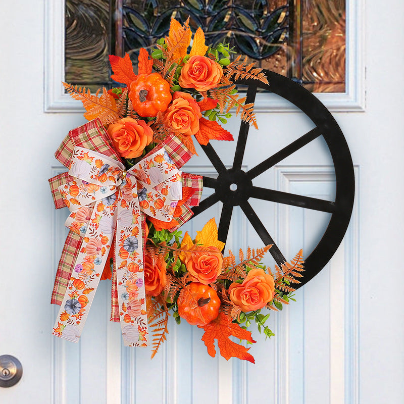 Thanksgiving Harvest Decoration Wreath