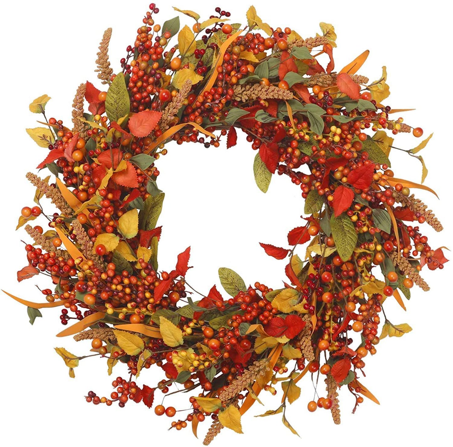 Autumn Vine Ring Garland Thanksgiving Decoration